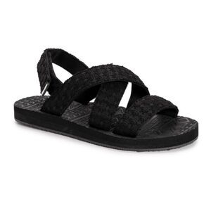LUKEES by MUK LUKS Women's Sand Games
Sandals -Black 10